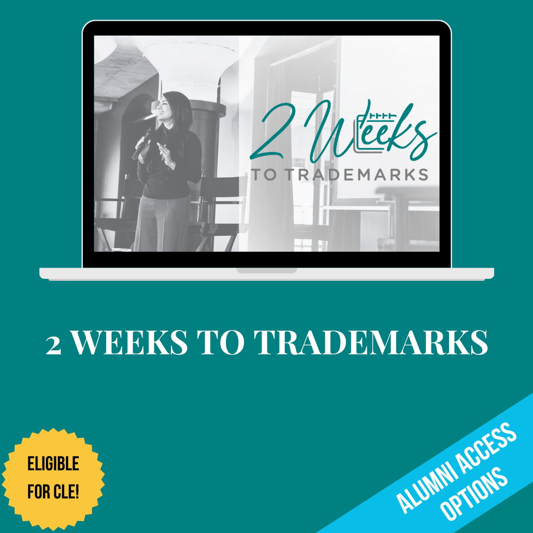 2 Weeks to Trademarks Alumni Access