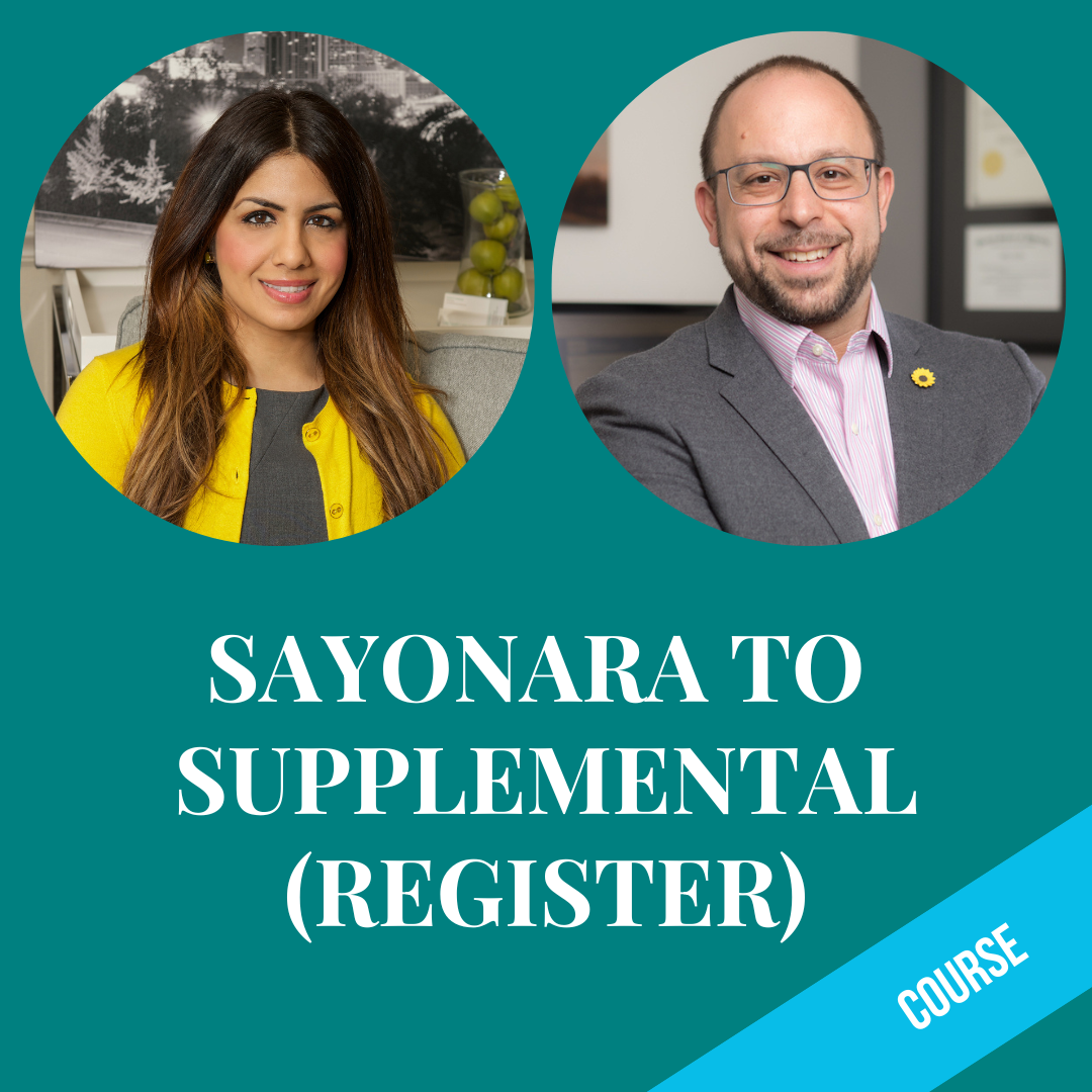 Sayonara to Supplemental (Register)